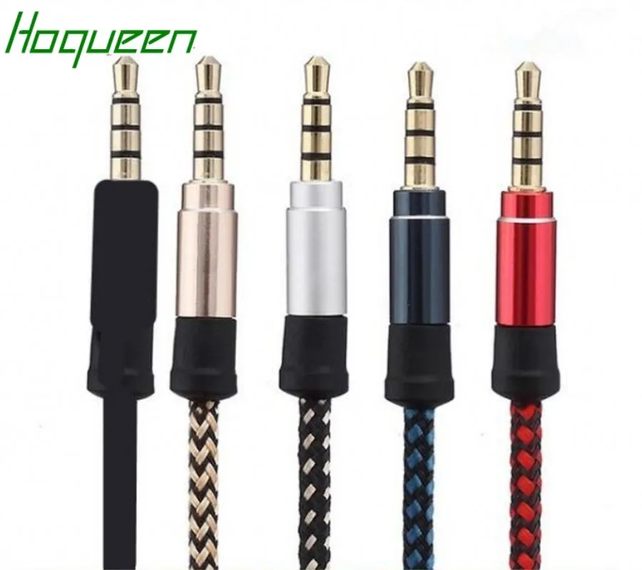 Кабель-удлинитель Hoqueen для iPhone 6 6s 1000 Samsung mp3 3 5 шт. х 5s мм | Электроника