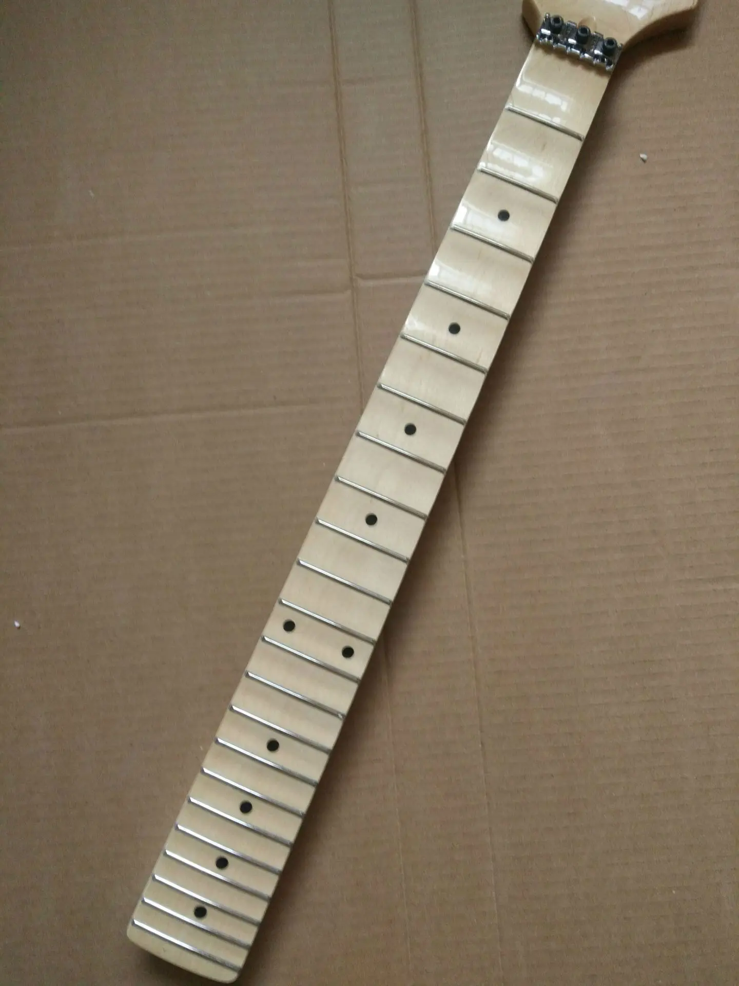 Полный scalloped гитары шеи замена 22 лада клен ST стиль Floyd rose nut