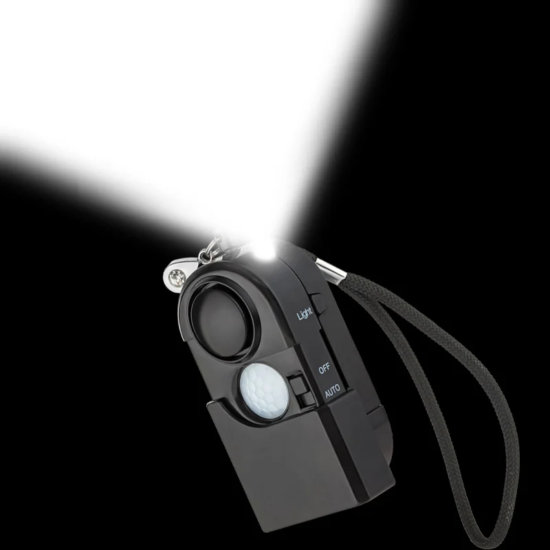 120dB Кемпинг сигнализации инфракрасный детектор движения персональное защитное