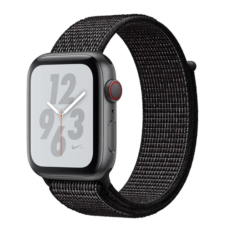 BUMVOR спортивный тканый нейлоновый ремешок для Apple watch 44/40/42/38 мм наручный ремень