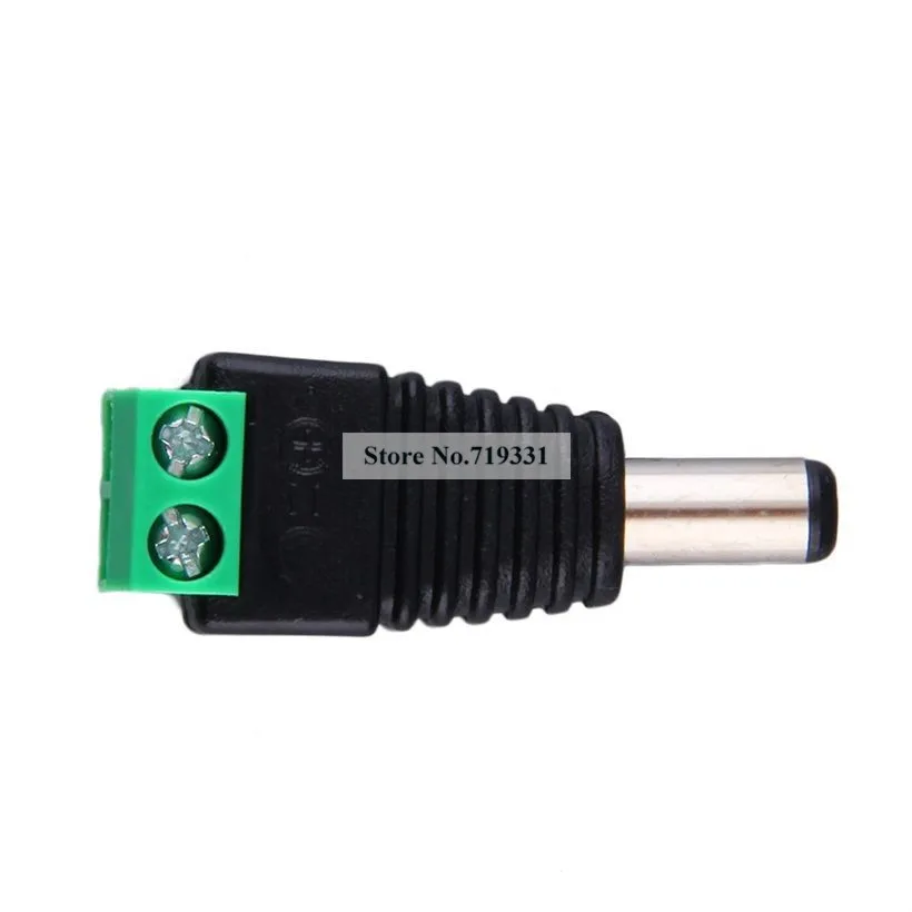 Штекерный разъем питания постоянного тока 10x12 в 2 1x5 5 мм для CCTV|connector adapter|connector