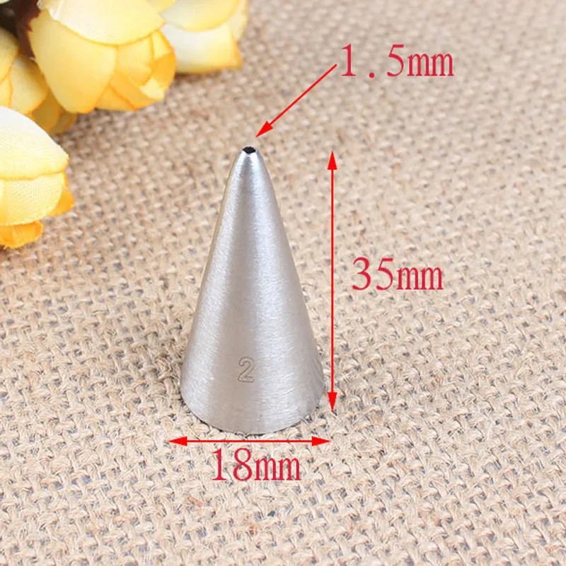 Нержавеющая сталь глазури трубопроводов сопла 5 стилей металлические насадки