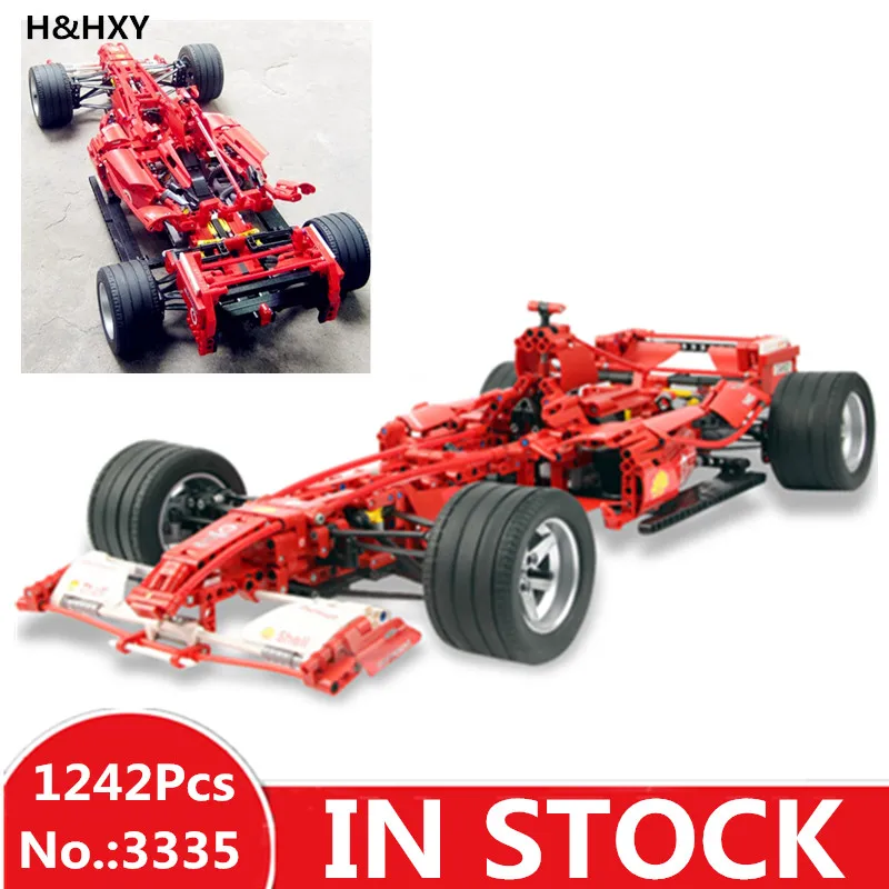 H &amp HXY в наличии формула гоночный автомобиль 1:8 модель 3335 строительных блоков