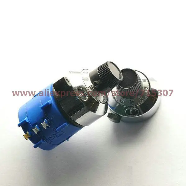 Концентрические металлические ручки PHISCALE 15 оборотов 5 шт. шкала для