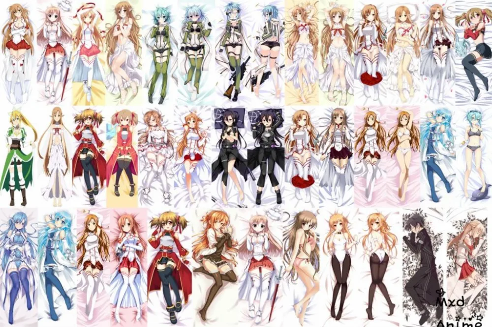 Чехол с рисунком из аниме Искусство меча онлайн Kirigaya Kazuto & Yuuki Asuna Ayano Keiko Asada