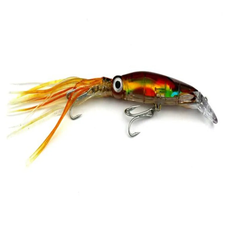 1 шт. приманка на осьминога кальмара мягкая рыболовная крючок снасть креветка