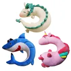 Модная мультяшная Аниме Миядзаки Хаяо из мультфильма Haku Милая U-образная кукла плюшевые игрушки Подушка куклы подарок для детей и детей