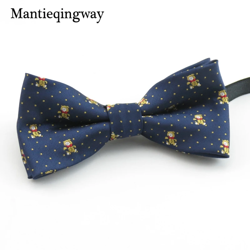 Mantieqingway/Высококачественный галстук-бабочка для детей из полиэстера мальчиков