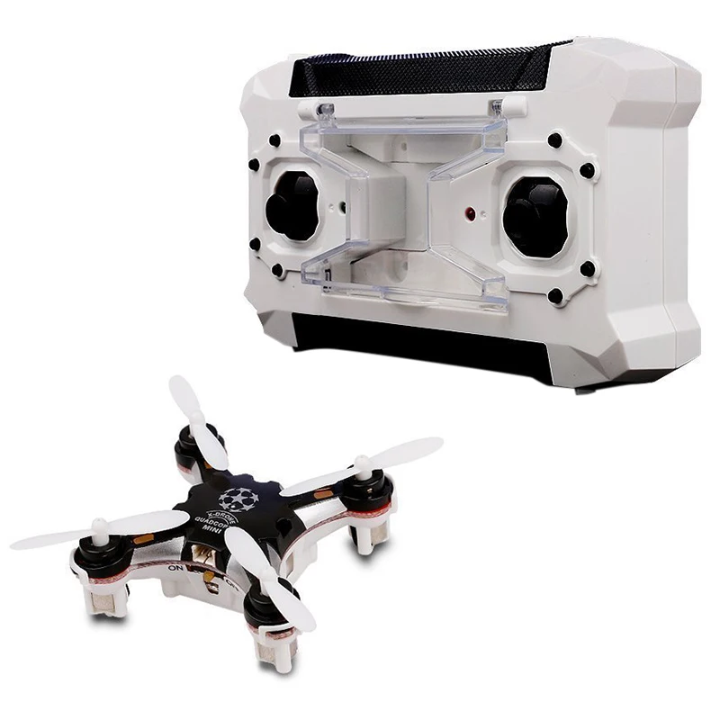Мини карманный беспилотный Радиоуправляемый летательный аппарат 4CH 6 Axis Gyro RC микроквадрокоптер с 3D Чехол-книжка, «Безголовый» режим, возврат одним нажатием Nano вертолеты RTF режим 2 черного цвета