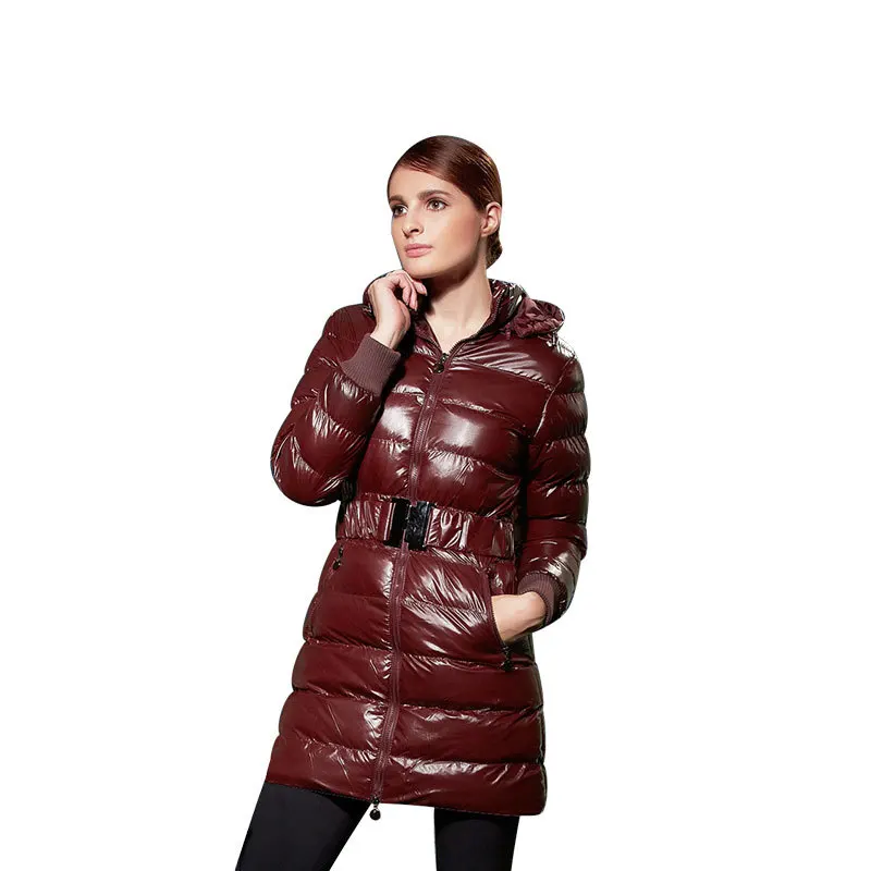 2017 Fashion Winter Jacket Women Long Hooded Thick Warm Down Casual Slim Cotton Padded Parka Outwear Plus Size | Женская одежда
