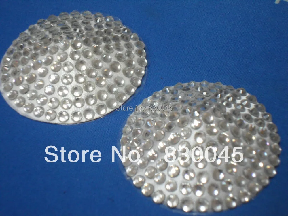 Круглая самоклеящаяся насадка для сосков с сексуальными