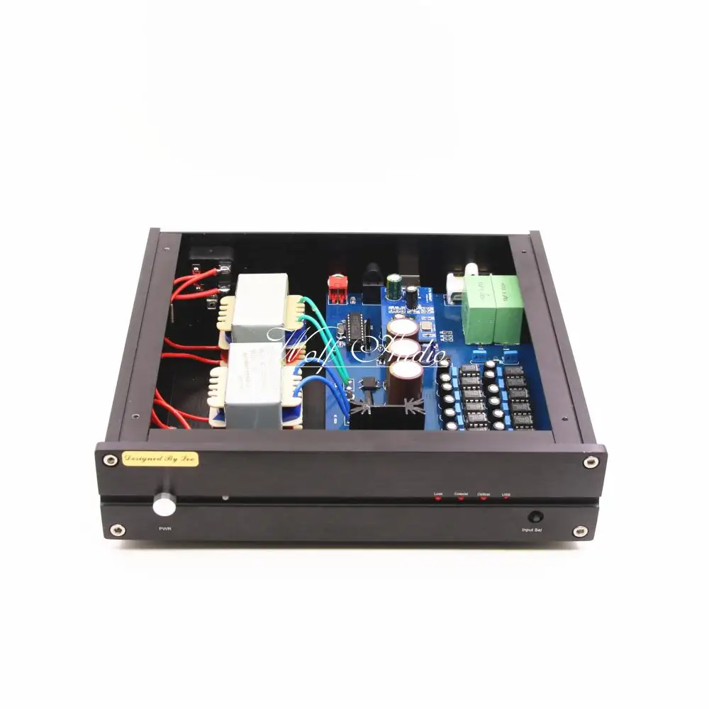 Новый список 16X параллельный TDA1543HiFi аудио DAC декодер PCM2706 USB готовый|dac finished|dac decoderdac