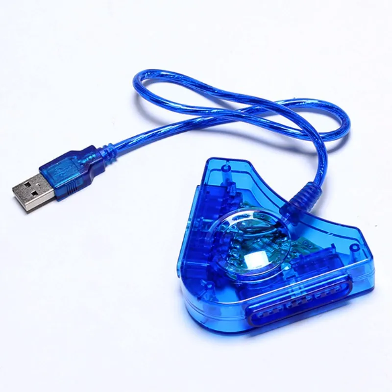 2 шт. USB джойпад игровой контроллер интерфейсный адаптер кабель для PS1 PS2 PSX на ПК