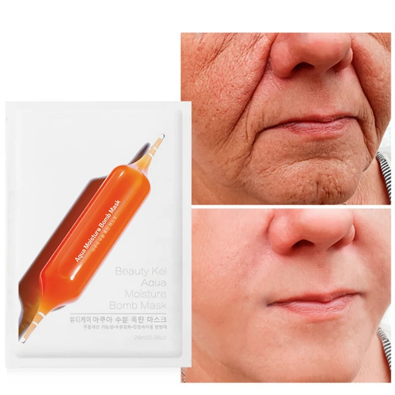 Новая анти аллергическая успокаивающая маска апельсина в крови увлажняющая