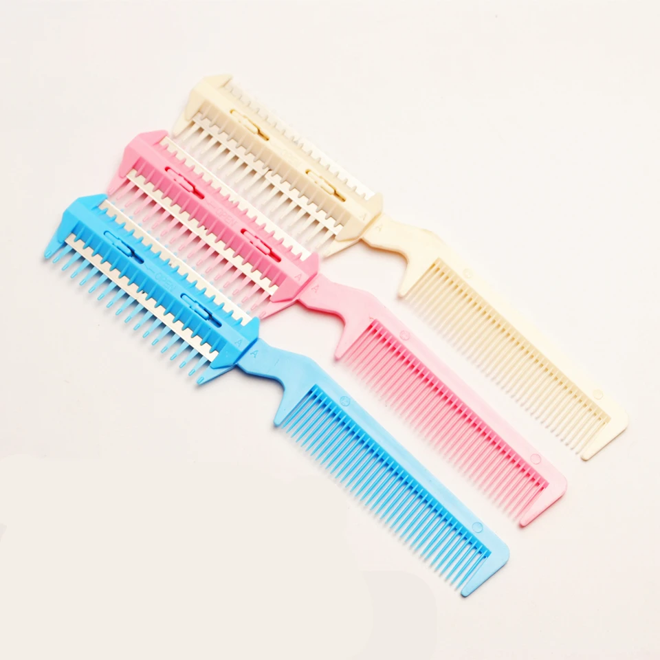 3 шт. профессиональная Бритва для волос расческа ножницы профессиональный