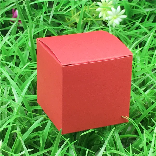 30 шт. 5x5x5 см многоцветная мини-Нежная квадратная коробка Милая пустая конфета/шоколадная коробка - Цвет: c8