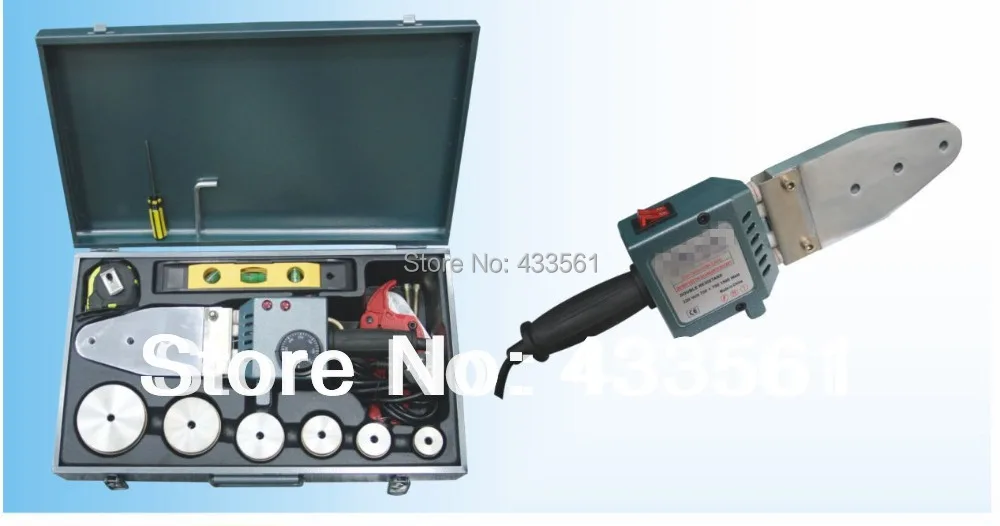 Портативный сварочный стол/розетка fusion DN20 DN63 для HDPE/PPR/PP/PVC трубопроводная