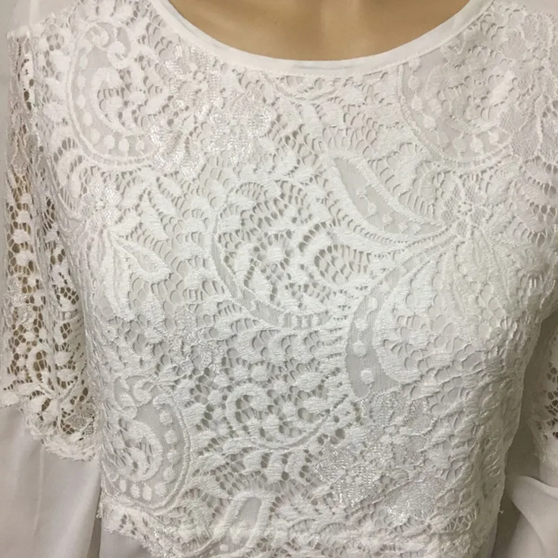 Blusas большие размеры летняя белая рубашка женские свободные повседневные