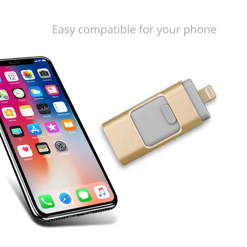 64 ГБ флеш-накопитель OTG USB флэш-накопитель для iPhone 8 Гб памяти U диск 32 телефон 16