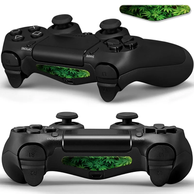 12 2 шт./лот светодиодный светильник штрих-наклейка для Playstation 4 PS4 пользовательская наклейка игровой светильник стикер для PS4 Dualshock контроллер - Цвет: 12