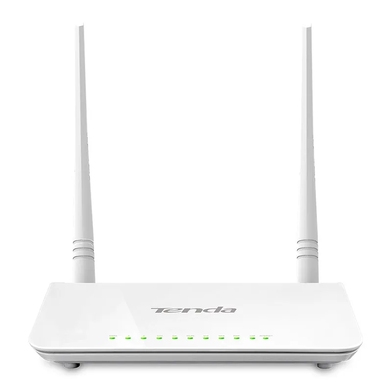 Tenda D301 Modem 300M Wireless ADSL2+ WiFi Router English Firmware USB 2.0 802.11n 6000V Lightning Protection IPTV | Компьютеры и офис