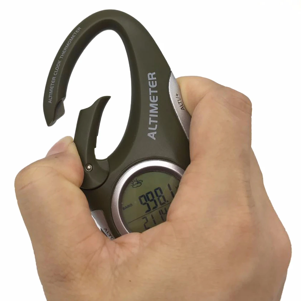 8 In 1 Digital Multifunction LCD Compass Altimeter Barometer Thermometer Thermo Calendar Clock | Спорт и развлечения