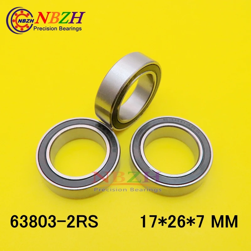 6803W7 доставка экскаватор подшипник 63803ZZ 63803 2RS 17*26*7 17X26X7mm Двойной Экранированный