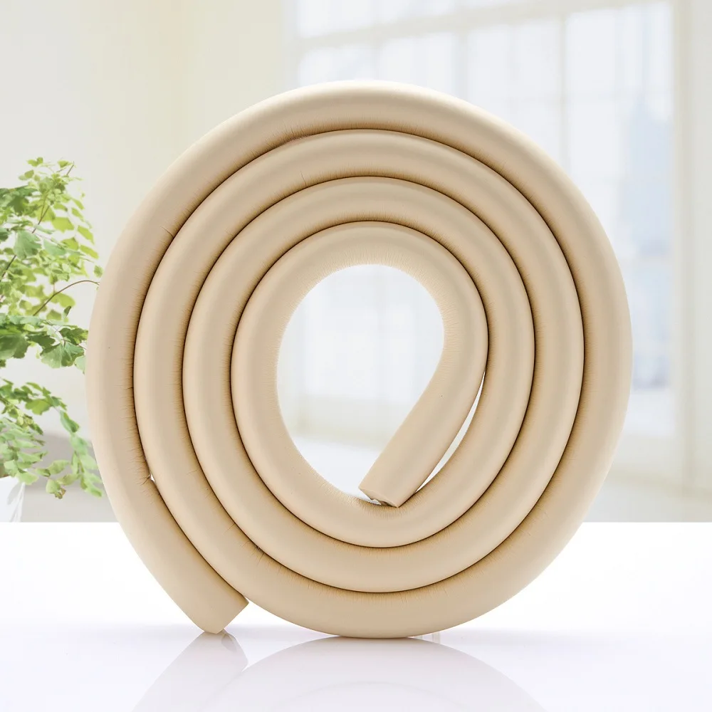 Beige 2 м u-образная защита для детей, детская настольная мебель, защитный уголок, защита для детей, широкая подушка, краш-бар - Цвет: Beige