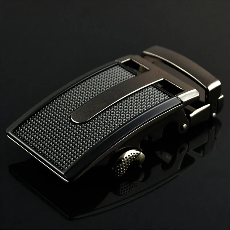 

Retail Luxury Brand Business Belt Buckle Men's Job Leisure Suit Metal Automatic Buckles Gift For 3.5cm Width Belt