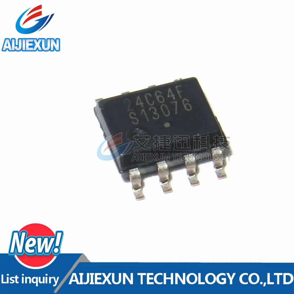 100Pcs 24C64F SOP8 256K I2C CMOS Serial EEPROM New and original