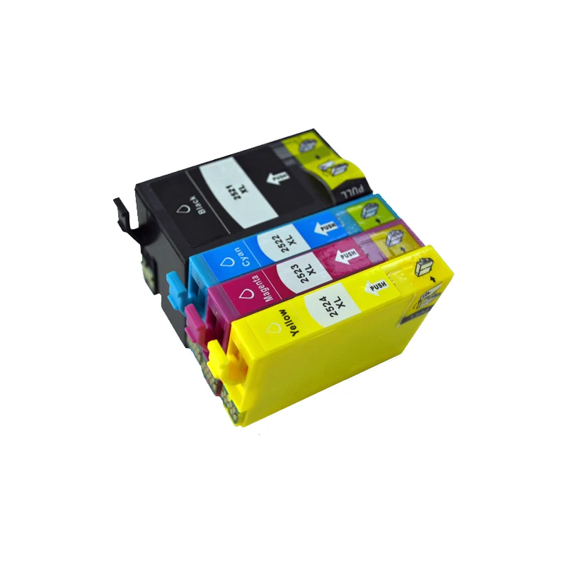 Совместимый картридж с чернилами T2521 для epson рабочей силы WF-3620 WF-3640 WF-7610 WF7620 7110 3620