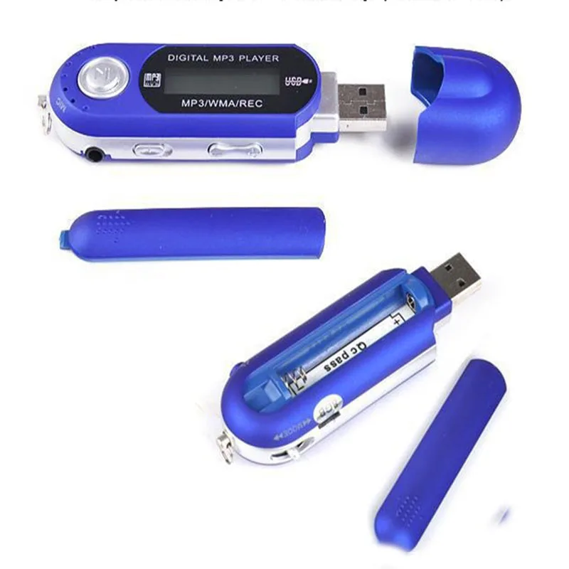 USB мини MP3 музыкальный плеер 2 0 Flash LCD экран Новый Спортивный FM Радио 8 ГБ с