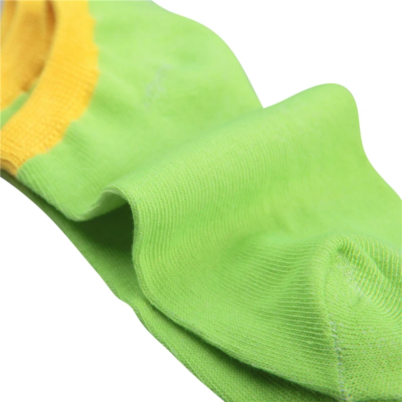 Женские носки тапочки летние милые хлопковые башмачки ярких цветов женские