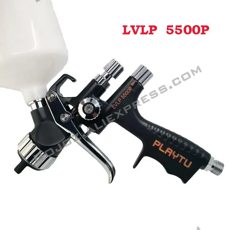 5500 Черная версия 5000HVLP v. s 5500 LVLP пистолет для защиты окружающей среды распылитель w/t Танк Автомобиля Краска распылитель пистолет PPS - Цвет: 5500