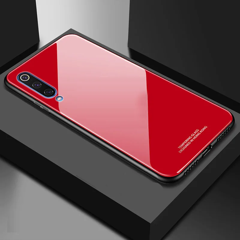 Роскошный жесткий стеклянный чехол XNRAPID mi rror для xiaomi mi 9 se mi 9, силиконовая задняя крышка из ТПУ для телефона etui mi 9 se 9se