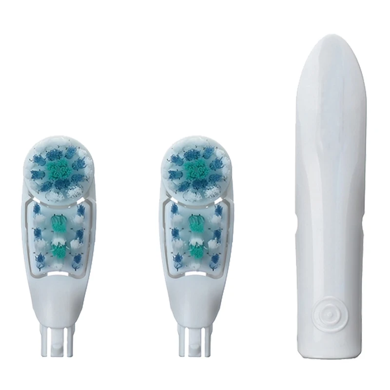20 шт. сменные насадки для зубной щетки подходит Oral B Dual Clean в комплекте насадка с