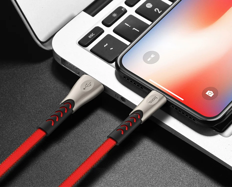 hoco кабель usb на лайтнинг быстрая зарядка и передача данных lдля Lightning зарядный провод с джинсовой оплеткой юсб плоский шнур зарядное устройство для Apple iPhone 5 6 7 iPad юсб зарядник для айфона айпада
