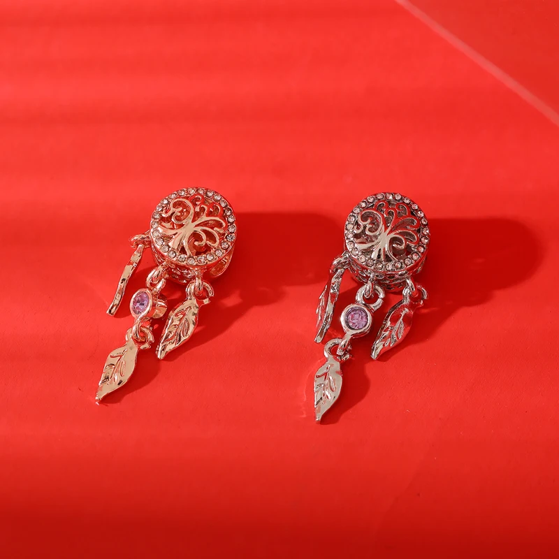 Новинка посеребренные очаровательные браслеты с бусинами Украшенные украшенные