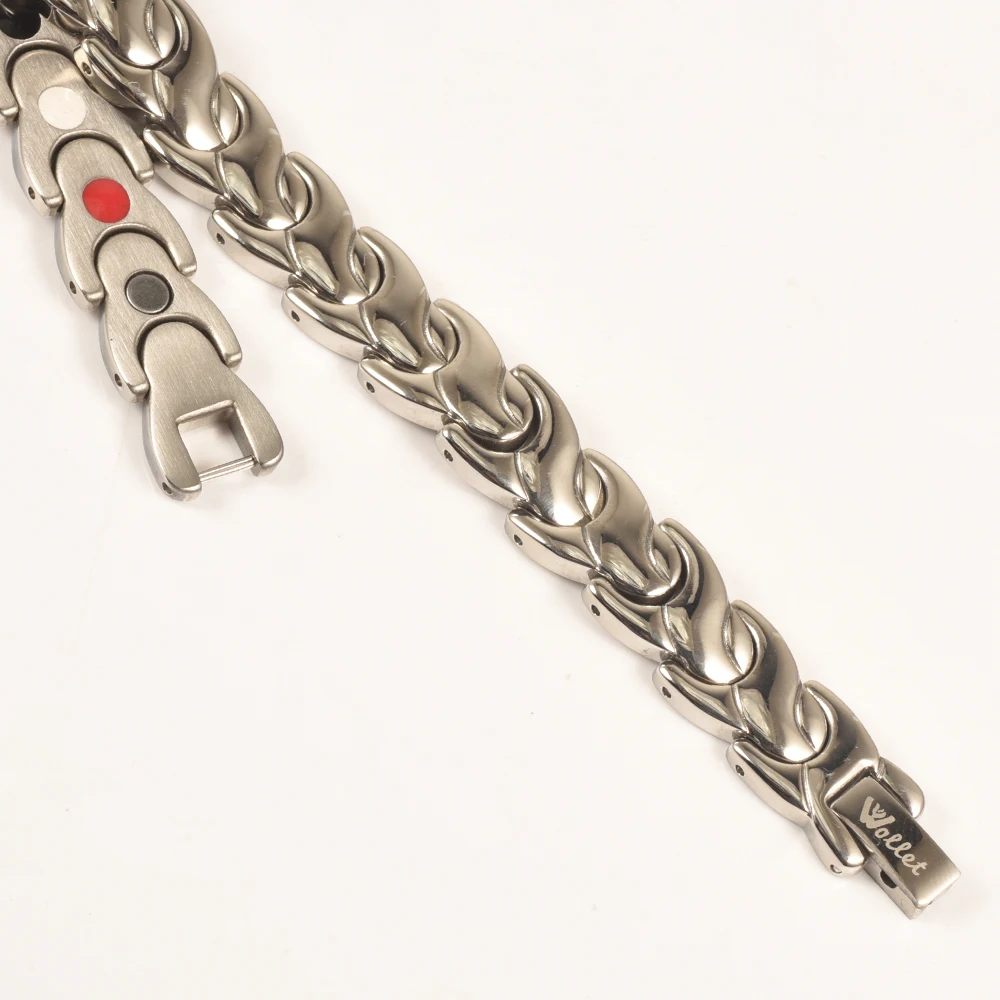 Био магнитный браслет из нержавеющей стали для женщин и мужчин|bracelets for|steel
