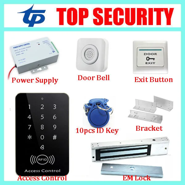 Бесплатная доставка Смарт карта RFID система контроля доступа DIY 1000 пользователей