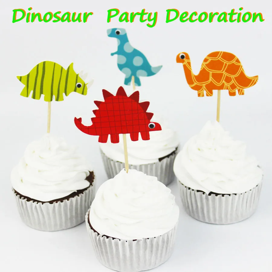 Товары для вечерние в стиле динозавра Юрского периода 24 шт. | Дом и сад