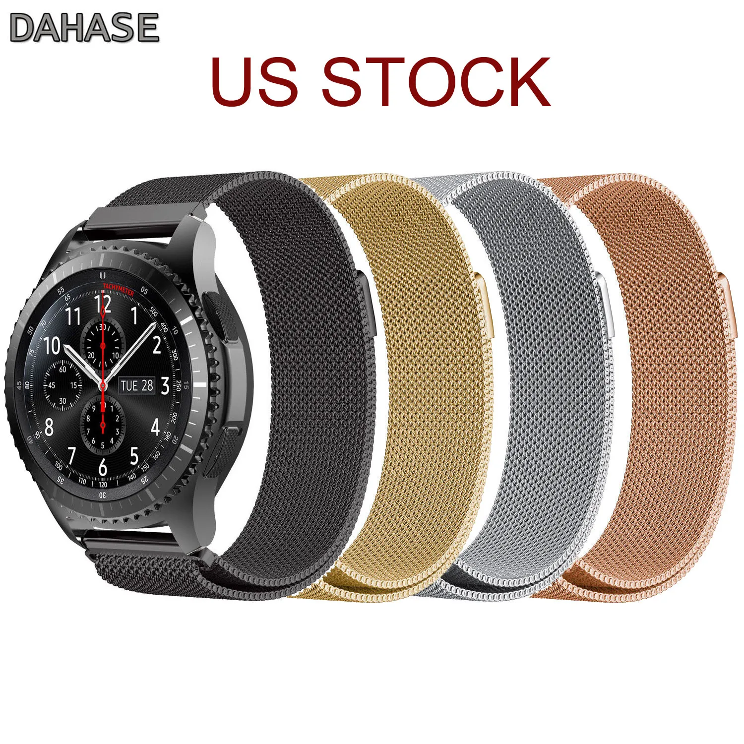 Магнитный браслет для Gear S3 Classic ML ремешок часов Samsung Frontier из нержавеющей стали 22