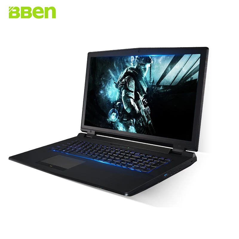 BBEN G173 Ноутбук игровой компьютер intel i7 6700K NVIDIA GTX970 Windows10 Системы DDR4 16 г 256 1 т памяти