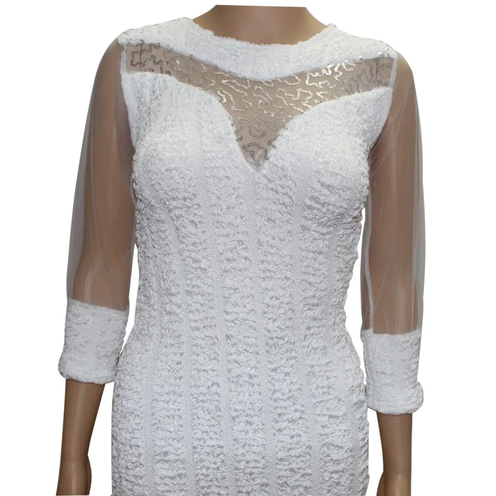 Сексуальное Кружевное женское летнее платье однотонное облегающее стрейчевое