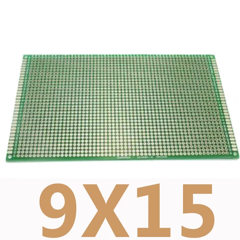 

9*15 см двухсторонний медный прототип печатной платы Diy универсальная печатная плата для экспериментальной платы Arduino