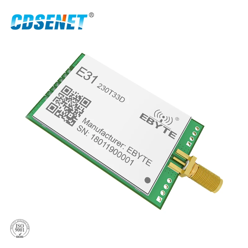 

AX5243 230MHz 2W rf Module Long Range 8000m UART Interface CDSENET E31-230T33D IOT Wireless Transceiver rf Transmitter Receiver