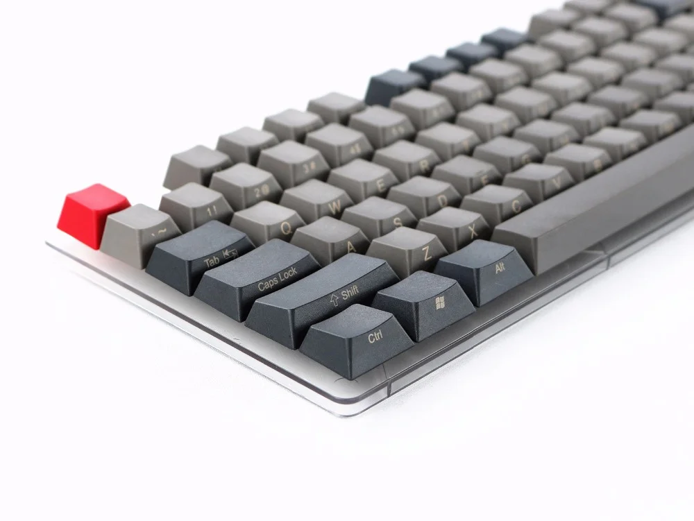 PBT ключ Шапки сбоку/принтом спереди 111 ключей ANSI Cherry MX Шапки для MX Настенные переключатели Anne Pro 2/87/104/108 механической клавиатуры