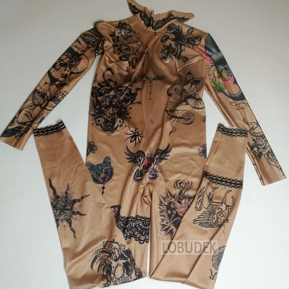 Новинка женский комбинезон с принтом костюмы для танцев на полюсах в западном