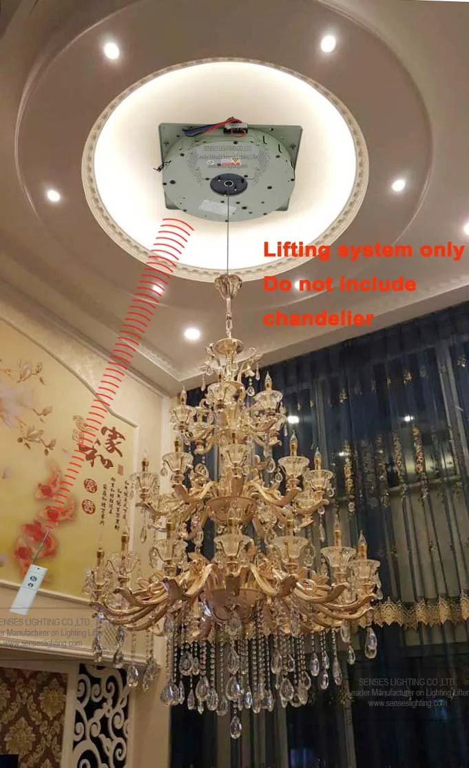 Подъемник для освещения подъемник люстра (DDJ150)|chandelier hoist|light lifterlight lift |