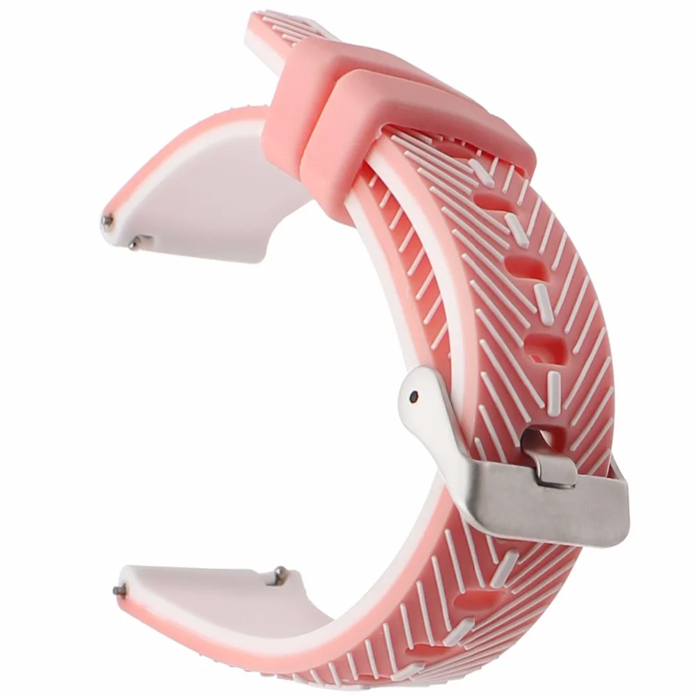 Силиконовый ремешок для часов с перьями 21 мм 22 | Наручные часы